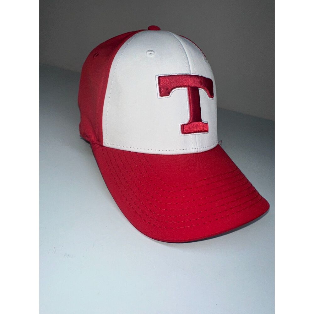 Texas Rangers VTG Logo‎ The Game Pro Fitted Hat Cap Size M